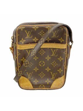 Louis Vuitton Shoulder Bag Monogram Danube Brown